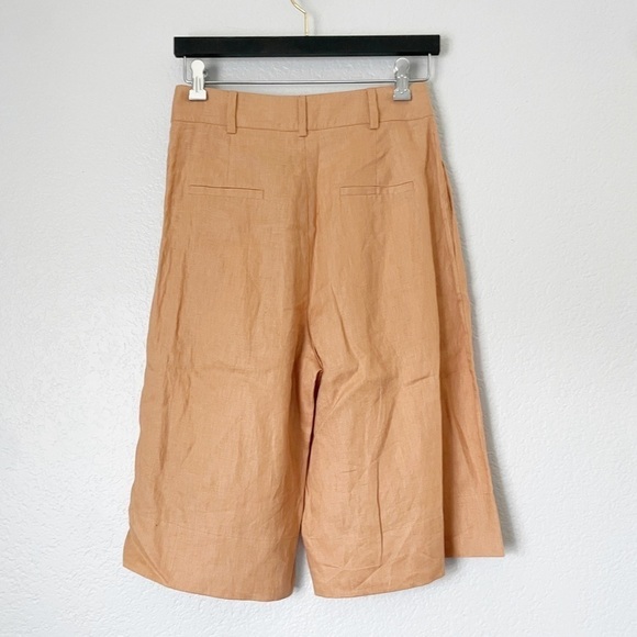 NWT NICHOLAS Delfina Short Linen In Twig - Picture 5 of 8